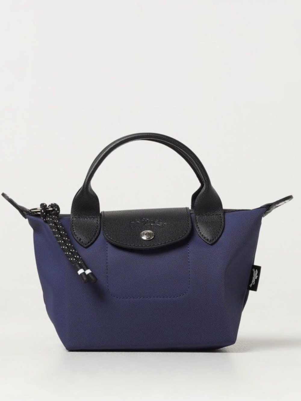 Longchamp Navy Le Pliage Energt XS handbag with sling